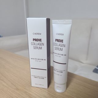 체르엠  프루브 콜라겐 앰플세럼 60ml 1병 — 5점을 준 리뷰어가 2022년 4월 올린 사용 사진
