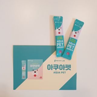 펫시랩 반려견용 액상 프리바이오틱스 아쿠아펫 — 5점을 준 리뷰어가 2021년 1월 올린 사용 사진