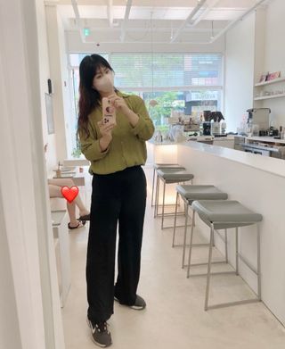 [애니가드] 셋업 메베마스크라이트  (대형 4컬러 + 중형 4컬러) — 5점을 준 리뷰어가 2022년 6월 올린 사용 사진