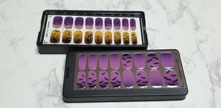 데싱디바 글레이즈 할로윈 네일_5종 중 택1 — 5점을 준 리뷰어가 2021년 10월 올린 사용 사진