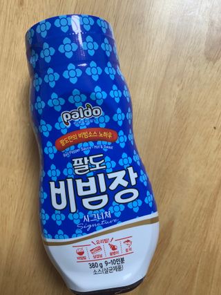 팔도비빔장 시그니처 380g 2개 — 3점을 준 리뷰어가 2022년 1월 올린 사용 사진