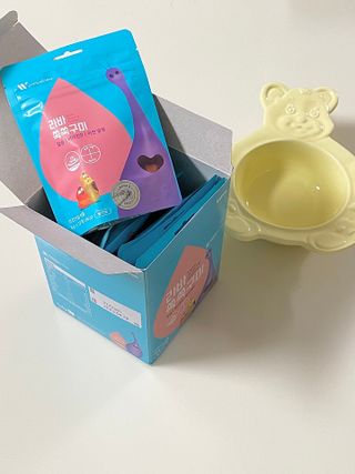 푸름웰니스 라바 쑥쑥구미 36g — 3점을 준 리뷰어가 2022년 3월 올린 사용 사진
