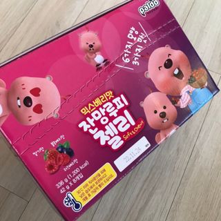 [팔도] 잔망루피젤리 믹스베리맛 42g 8개 — 5점을 준 리뷰어가 2022년 1월 올린 사용 사진