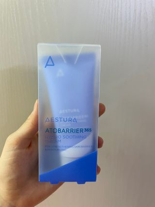 에스트라 아토베리어365 하이드로 수딩크림 — 5점을 준 리뷰어가 2022년 6월 올린 사용 사진