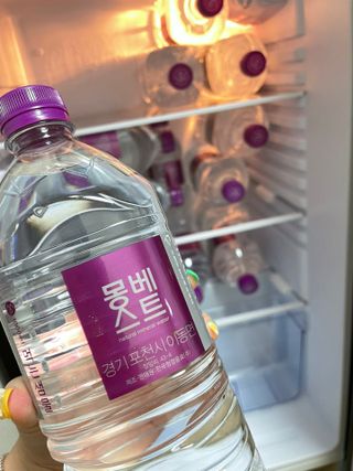 몽베스트 MONTBEST 1L 12입 — 5점을 준 리뷰어가 2022년 4월 올린 사용 사진