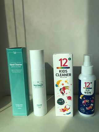 셀바이져 항균 스프레이 핸드워시 + 키즈세정제 SET — 5점을 준 리뷰어가 2021년 3월 올린 사용 사진