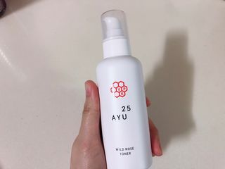 AYU25[아유트웬티파이브] 피부건강에 꼭 필요한 pH 약산성 와일드 로즈토너 — 5점을 준 리뷰어가 2021년 3월 올린 사용 사진