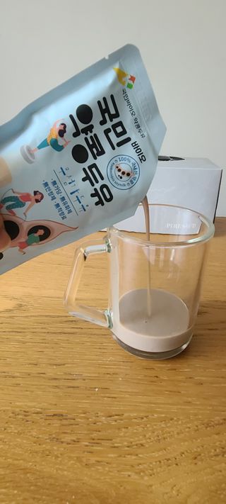 국민바이오 약콩두유 — 4.5점을 준 리뷰어가 2022년 5월 올린 사용 사진