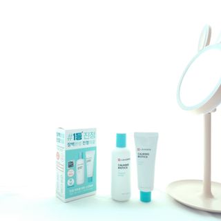 리더스코스메틱 리더스 카밍 바이오틱스 #1등 진정 기획세트 [에센스 워터150ml + 크림 마스크80ml] — 5점을 준 리뷰어가 2022년 8월 올린 사용 사진