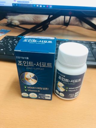 에이치알팜 조인트-서포트 보스웰리아 MSM 650mg x 120정 — 5점을 준 리뷰어가 2021년 6월 올린 사용 사진