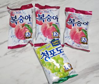 청포도캔디 복숭아캔디 — 5점을 준 리뷰어가 2022년 11월 올린 사용 사진