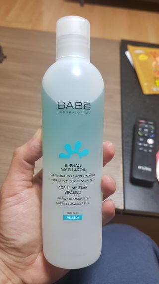 바베 BABE 바베 바이-페이즈 미셀라 오일 — 5점을 준 리뷰어가 2021년 1월 올린 사용 사진