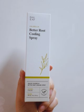 달리프 클로렐라 베러 루트 쿨링 스프레이 100ml — 5점을 준 리뷰어가 2021년 5월 올린 사용 사진