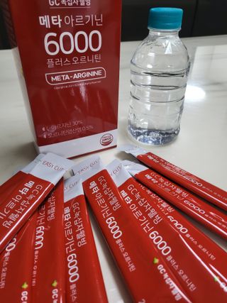 메타아르기닌 GC녹십자웰빙 메타 아르기닌 6000 플러스 오르니틴 — 5점을 준 리뷰어가 2022년 11월 올린 사용 사진
