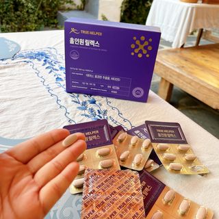 트루헬퍼 홀인원 릴렉스 스트레스로인한 긴장완화 피로개선 1박스 2개월 — 5점을 준 리뷰어가 2023년 2월 올린 사용 사진