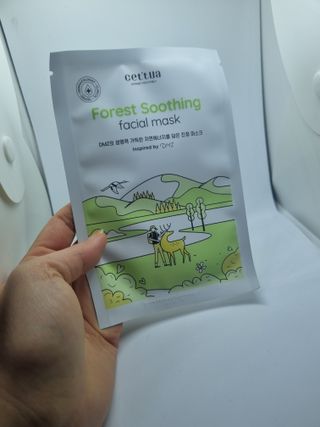 세뚜아(Cettua) [세뚜아] 포레스트 수딩 마스크 Cettual Forest  Soothing Mask 5매 — 5점을 준 리뷰어가 2024년 1월 올린 사용 사진