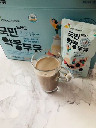 국민바이오 약콩두유 — 5점을 준 리뷰어가 2022년 5월 올린 사용 사진