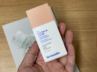 키노닉스 로지 톤업 선밀크 — 5점을 준 리뷰어가 2021년 8월 올린 사용 사진