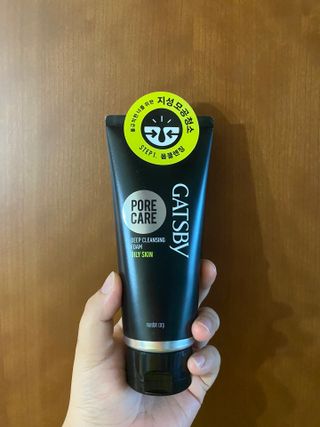 [갸스비] 지성 남성을 위한 포어케어 클렌징폼 — 5점을 준 리뷰어가 2021년 8월 올린 사용 사진