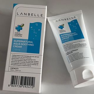 랑벨 수퍼내츄럴 아쿠아 수딩 크림 100ml — 5점을 준 리뷰어가 2022년 4월 올린 사용 사진