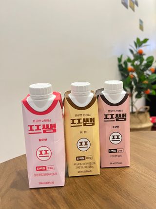 파워풀엑스 [프쌤] 더 맛있고 강력해진 고단백 음료 3종 (초코맛,딸기맛,커피맛) — 5점을 준 리뷰어가 2023년 1월 올린 사용 사진