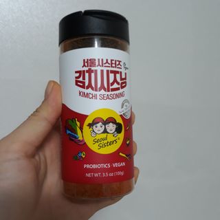 [서울시스터즈] 김치시즈닝 국내 최초 뿌려먹는 김치파우더 100g 1개+ 신제품 김치스낵 90g 2개 — 5점을 준 리뷰어가 2021년 8월 올린 사용 사진
