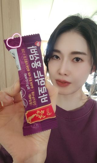 씨알푸드 건강기능식품 6년근 홍삼 함유, 바로먹는 홍삼바 30g 12개입 — 5점을 준 리뷰어가 2022년 3월 올린 사용 사진