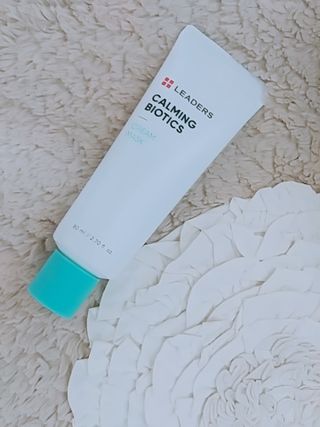 리더스코스메틱 리더스 카밍 바이오틱스 크림 마스크 — 5점을 준 리뷰어가 2021년 3월 올린 사용 사진