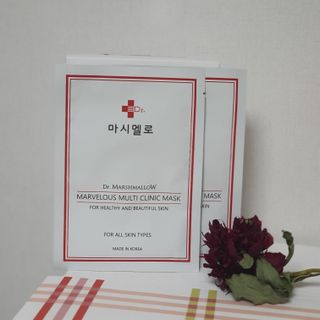 닥터마시멜로 마블러스 멀티 클리닉 마스크 — 5점을 준 리뷰어가 2021년 5월 올린 사용 사진