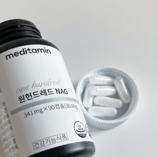 메디타민 원헌드레드 NAG — 5점을 준 리뷰어가 2021년 3월 올린 사용 사진