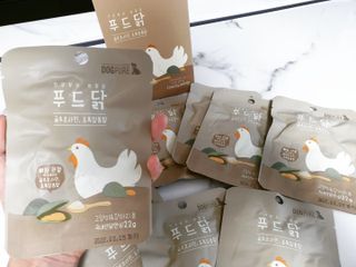 도그퓨어 푸드닭 강아지 닭고기 통살 애견간식 오리지널/차전자피/초록입홍합 — 5점을 준 리뷰어가 2021년 11월 올린 사용 사진