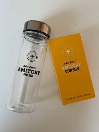 주식회사 씨크릿비에프랩 마시는 아미노산 아미토리 열대과일맛 14포 [1포, 5g / 보틀증정] — 5점을 준 리뷰어가 2023년 2월 올린 사용 사진