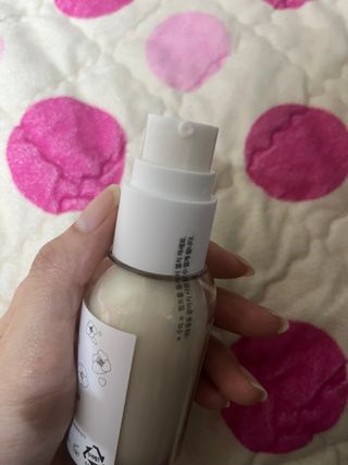 제주인디 카멜리아 바이탈 리치크림 (이너보틀 에디션) — 4.5점을 준 리뷰어가 2023년 4월 올린 사용 사진