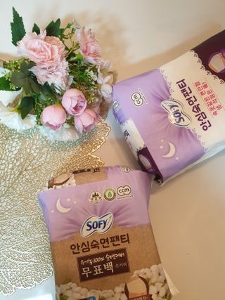 LG유니참 쏘피SOFY [SOFY] 안심숙면팬티/무표백속커버 — 5점을 준 리뷰어가 2021년 5월 올린 사용 사진