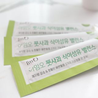 아임오 풋사과 식이섬유 밸런스 젤리 14포 — 5점을 준 리뷰어가 2021년 10월 올린 사용 사진