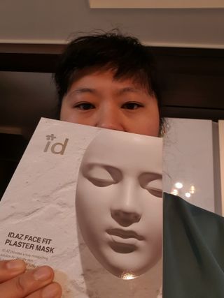 아이디플라코스메틱 페이스핏 플라스터 마스크 _ 리뉴얼 — 5점을 준 리뷰어가 2021년 10월 올린 사용 사진