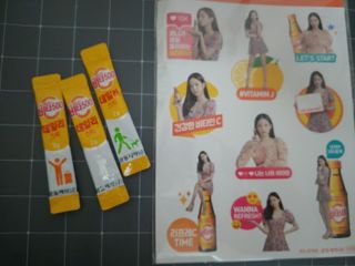 광동생활건강 [제니에디션] 비타500데일리스틱 gift set 60포+제니굿즈 3종+쇼핑백 — 5점을 준 리뷰어가 2021년 11월 올린 사용 사진