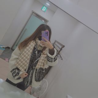 노르딕아일랜드 머플러 아이슬란드 체크 — 5점을 준 리뷰어가 2021년 11월 올린 사용 사진