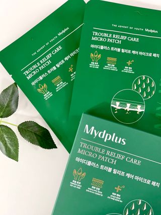 마이디플러스 트리플부스팅, 트러블 릴리프 케어 마이크로 패치 2종 중 택1 — 5점을 준 리뷰어가 2021년 11월 올린 사용 사진