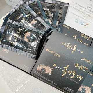 서울약사신협 약사신협_흑마늘진액_70mlx30포 — 5점을 준 리뷰어가 2021년 5월 올린 사용 사진