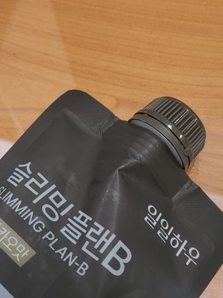 일일하우 슬리밍 플랜B 고소한 귀리맛, 진한 카카오맛 (체중조절식) — 4점을 준 리뷰어가 2023년 7월 올린 사용 사진