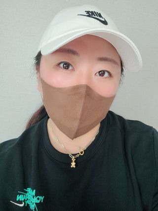 Ciior 씨오르 브이핏 마스크 — 4.5점을 준 리뷰어가 2022년 12월 올린 사용 사진