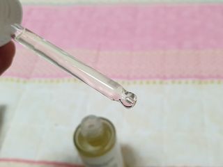 랑벨 비타 에너지 잡티 앰플 50ml 고농축 비타민, 저자극, 수분 촉촉, 미백 앰플 — 5점을 준 리뷰어가 2022년 3월 올린 사용 사진