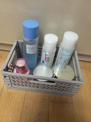 에프에이치아이코리아 다용도 폴딩박스 — 3점을 준 리뷰어가 2021년 6월 올린 사용 사진