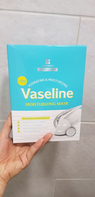 리더스코스메틱 리더스 라이트 바세린 마스크 4종 — 5점을 준 리뷰어가 2021년 3월 올린 사용 사진
