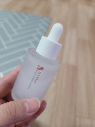 [미릴] 맑음빛 레드빈 브라이트닝 앰플 — 5점을 준 리뷰어가 2021년 1월 올린 사용 사진