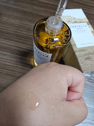 [스킨1004] 마다가스카르 센텔라 앰플 100ml — 5점을 준 리뷰어가 2024년 5월 올린 사용 사진