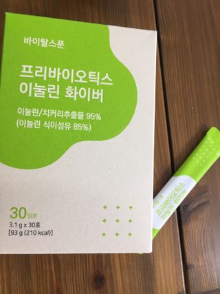 바이탈스푼 프리바이오틱스 이눌린 화이버 — 4점을 준 리뷰어가 2021년 6월 올린 사용 사진