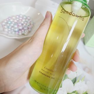 스킨큐어 산다화 순한 클렌징 동백 오일 200ml — 5점을 준 리뷰어가 2023년 3월 올린 사용 사진