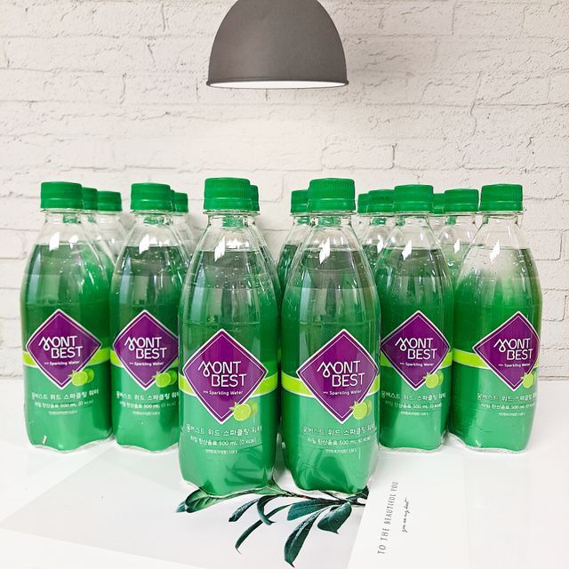 Montbest with Sparkling water Lime20병 리뷰 사진